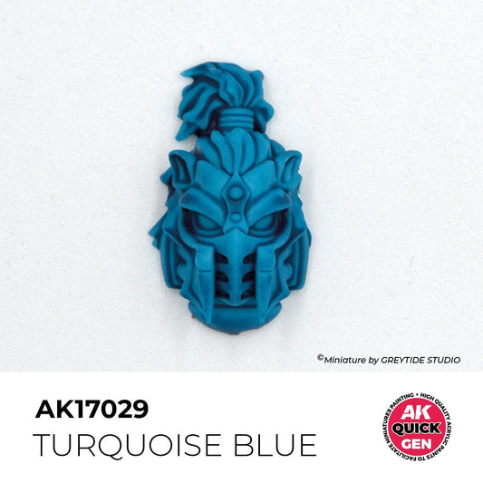 AK Interactive - Quick Gen: Turquoise Blue (18 ml)