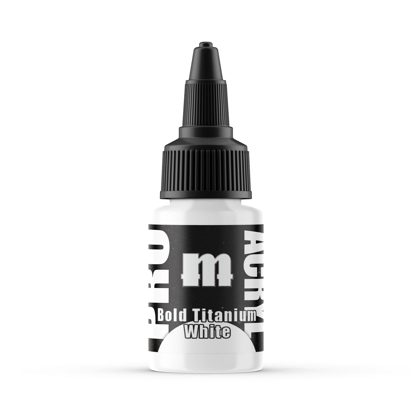 Monument Hobbies - 001-Pro Acryl Bold Titanium White