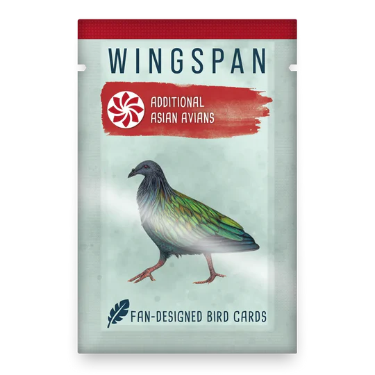 Wingspan Fan-Designed Bird Promo Pack: Additional Asian Avians (Stonemaier Games)