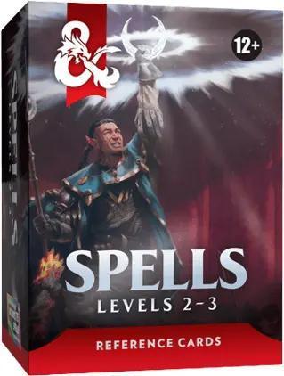 Dungeons & Dragons Reference Cards - Spells Levels 2-3
