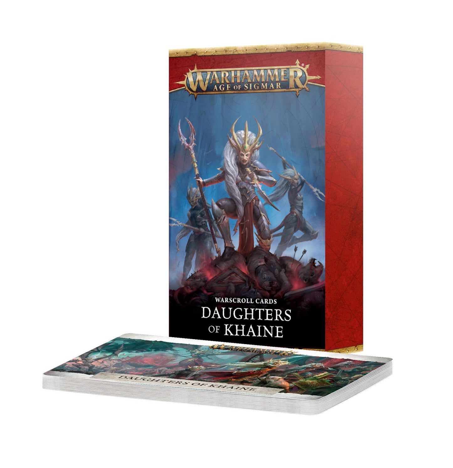 Warhammer Age of Sigmar - Warscroll Cards: Daughters Of Khaine (English)