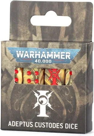 Warhammer 40,000 - Dice: Adeptus Custodes