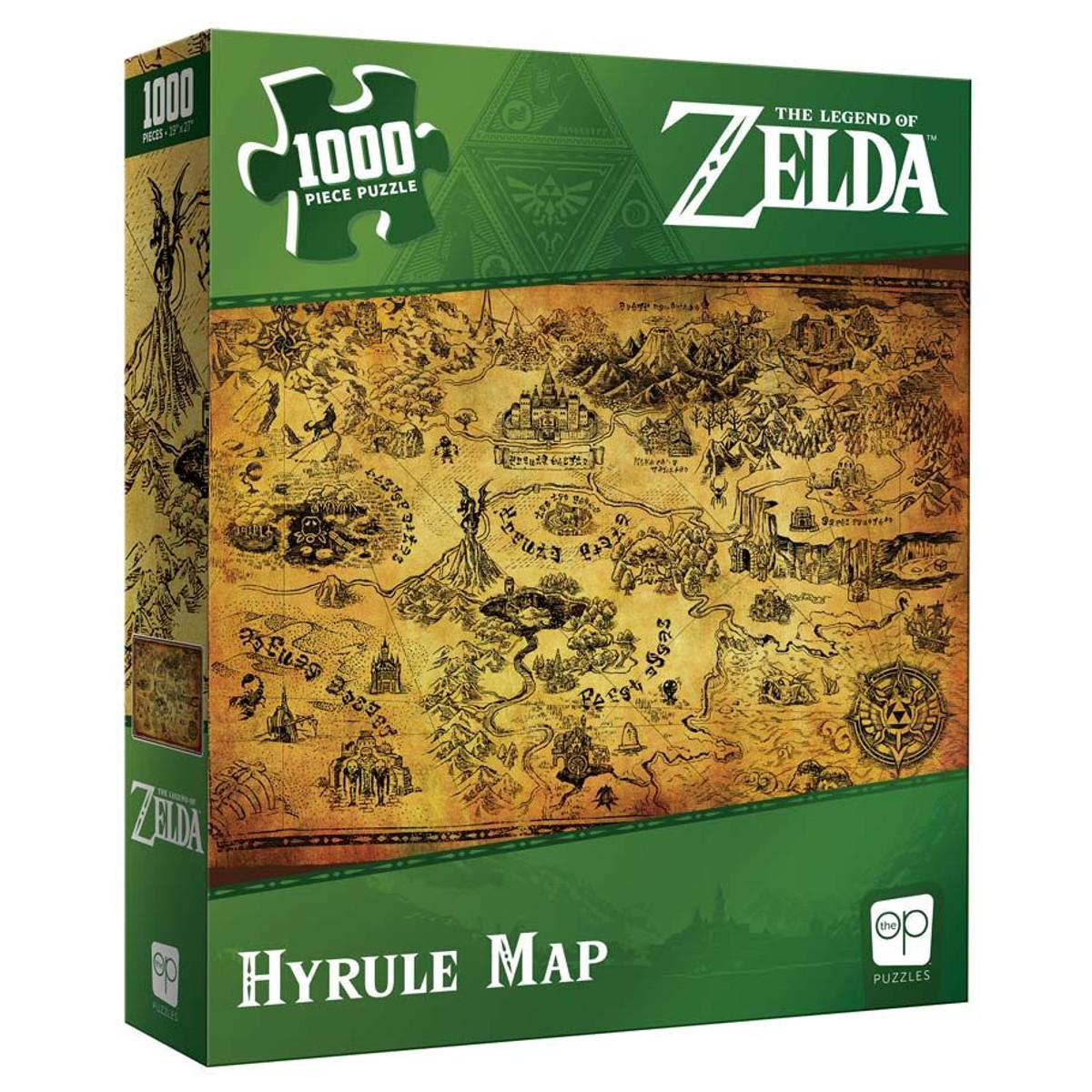 The OP Games Puzzle: Zelda Hyrule Map (1000 Piece)