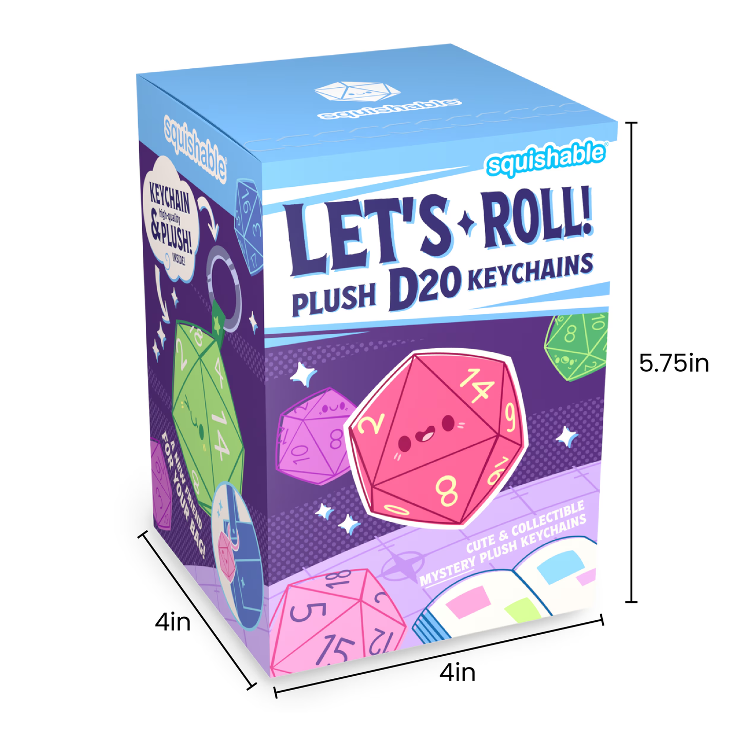 Squishable - Blind Box Keychain - D20 S1