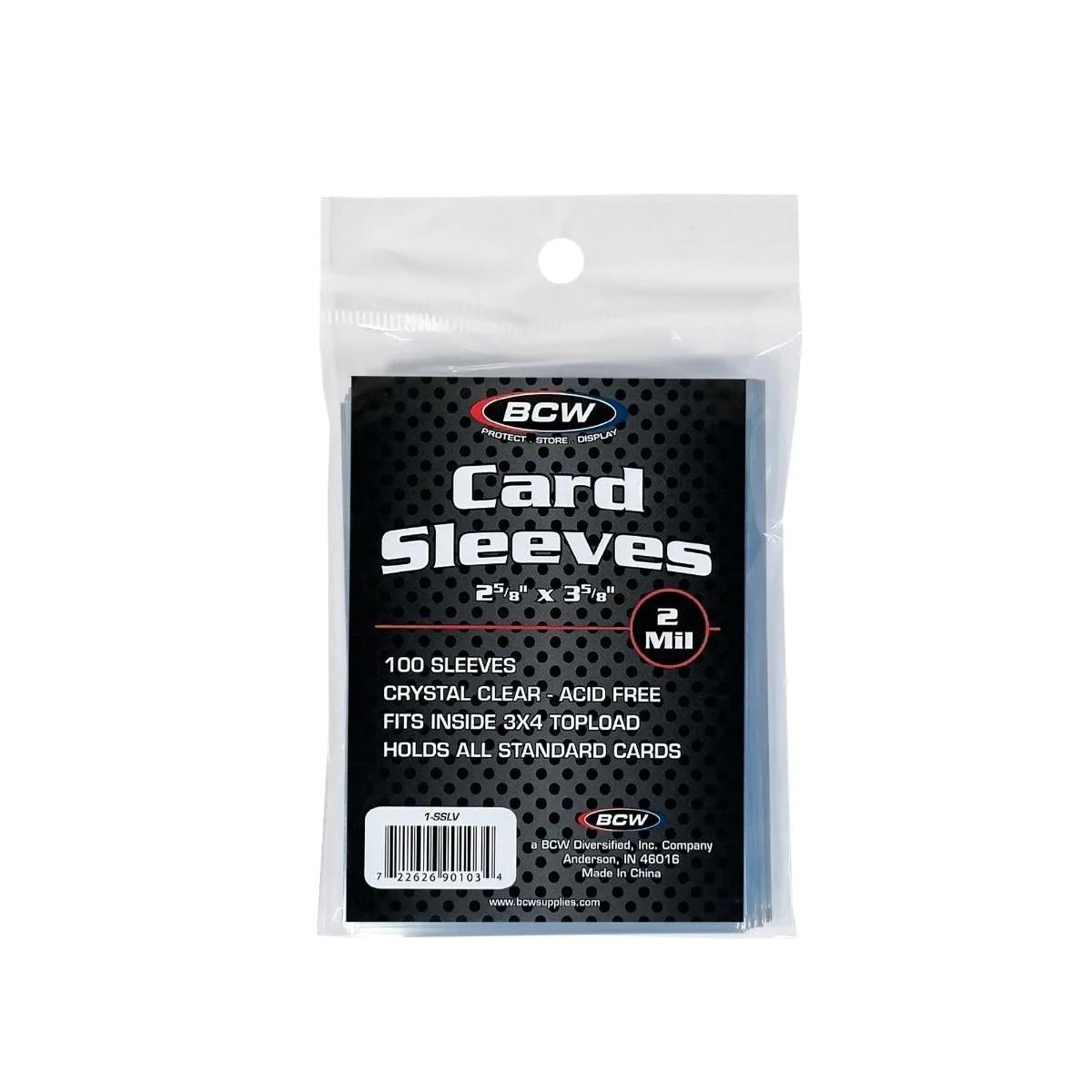 BCW - Standard Card Sleeves: "Penny Sleeves" 100 count
