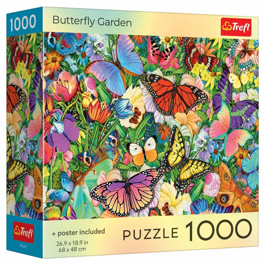 Trefl - Butterfly Garden Puzzle (1000)