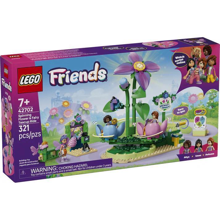 LEGO® Friends Spinning Flower & Fairy Teacup Ride | 42702
