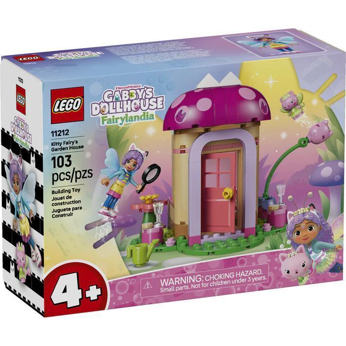 LEGO® Gabby's Dollhouse Kitty Fairy's Garden House | 11212