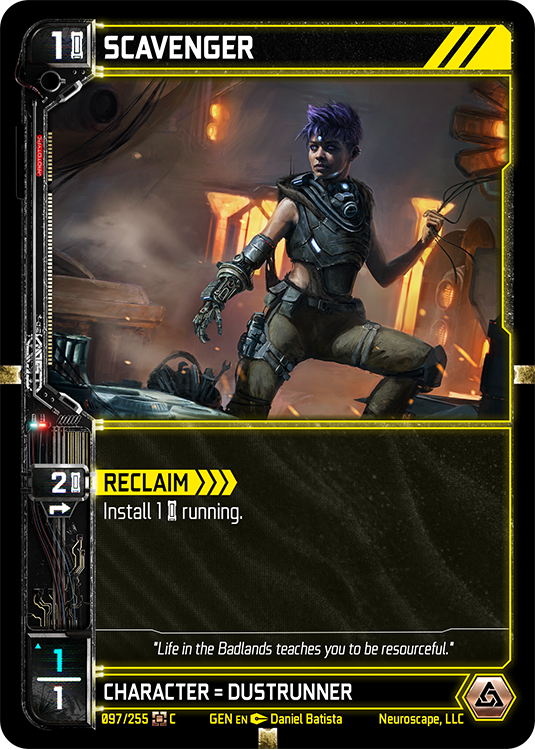 Neuroscape TCG - Scavenger GEN-097