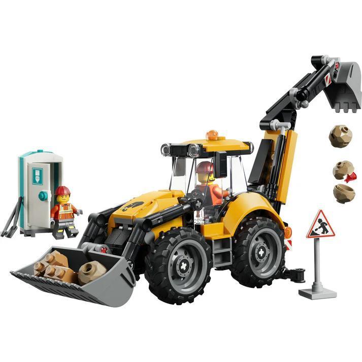 LEGO® City Great Vehicles Yellow Backhoe Loader | 60480