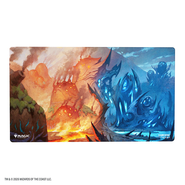 Magic: The Gathering | Lorwyn Eclipsed Shiny Playmat- Steam Vents