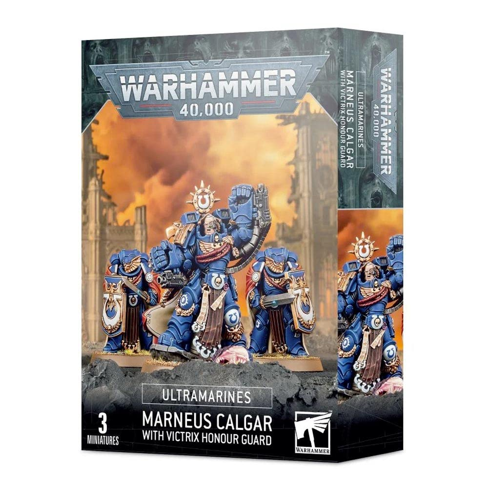 Warhammer 40,000 - Ultramarines: Marneus Calgar with Victrix Honour Guard