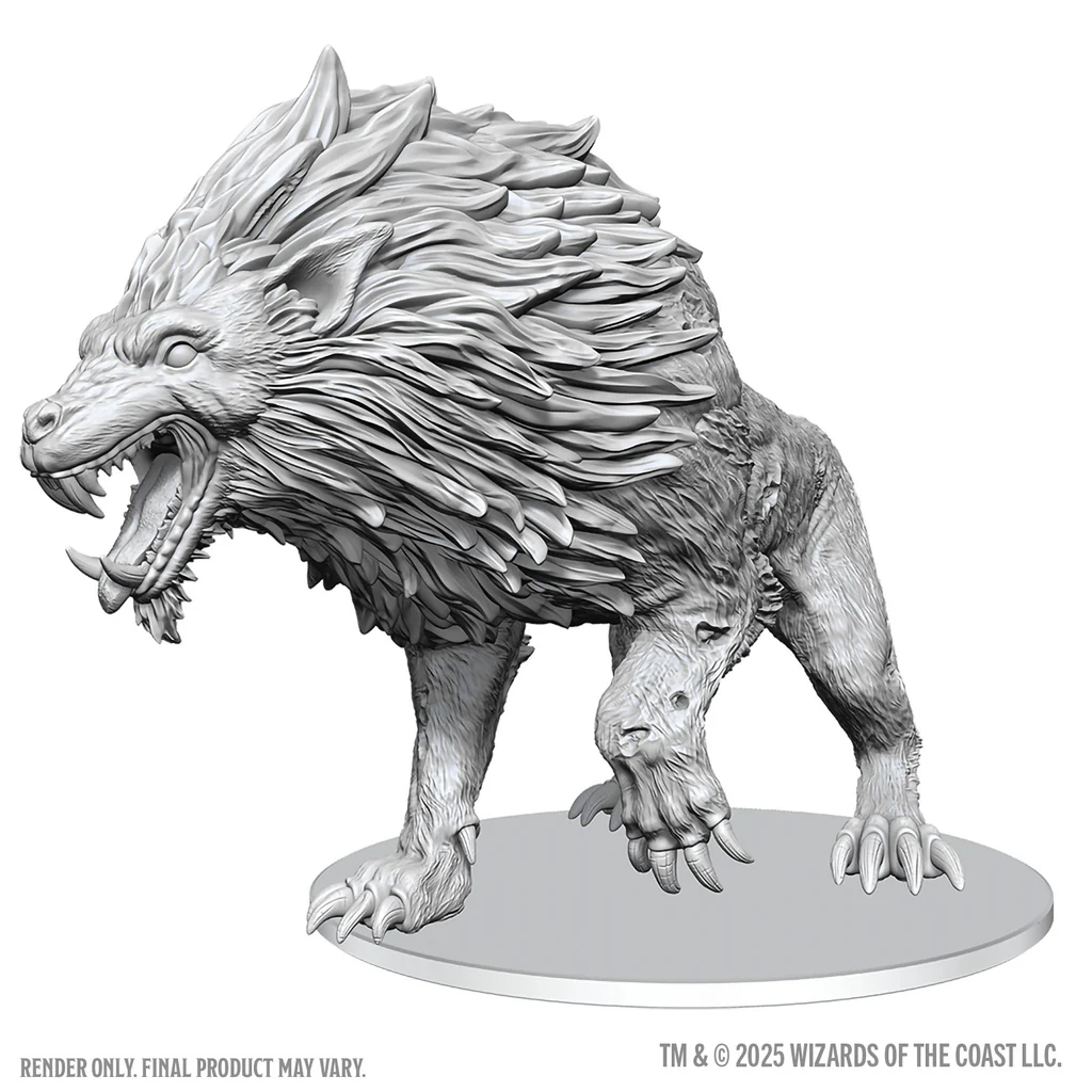 D&D Nolzur's Marvelous Miniatures: Dire Worg