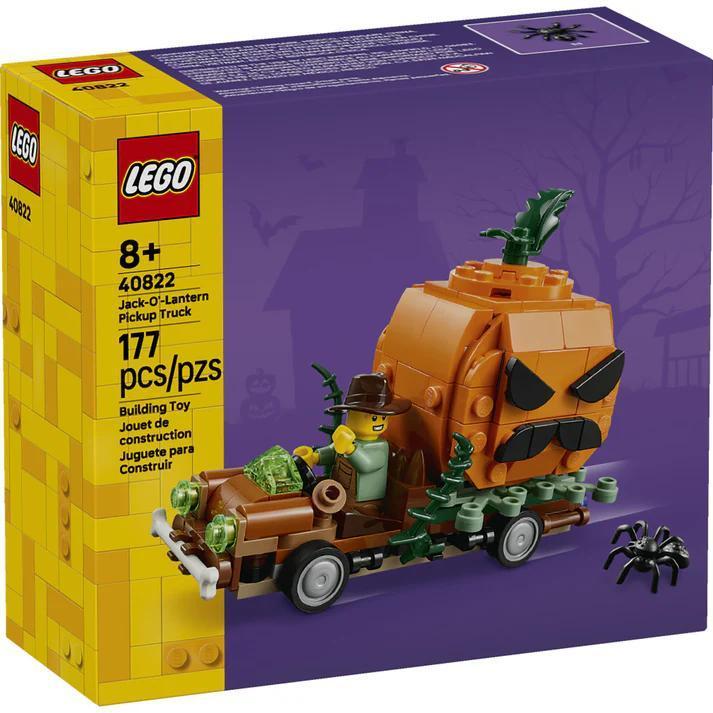 LEGO® Seasons and Occasions Jack-O'-Lantern Pickup Truck | 40822