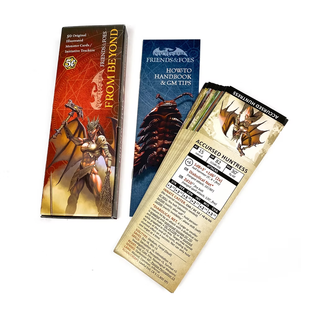 Stat Trackers - Friends & Foes: From Beyond (50-Pack)