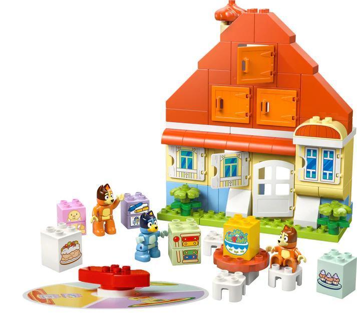 LEGO® DUPLO Bluey Bluey's Family House with Memory Game | 10459