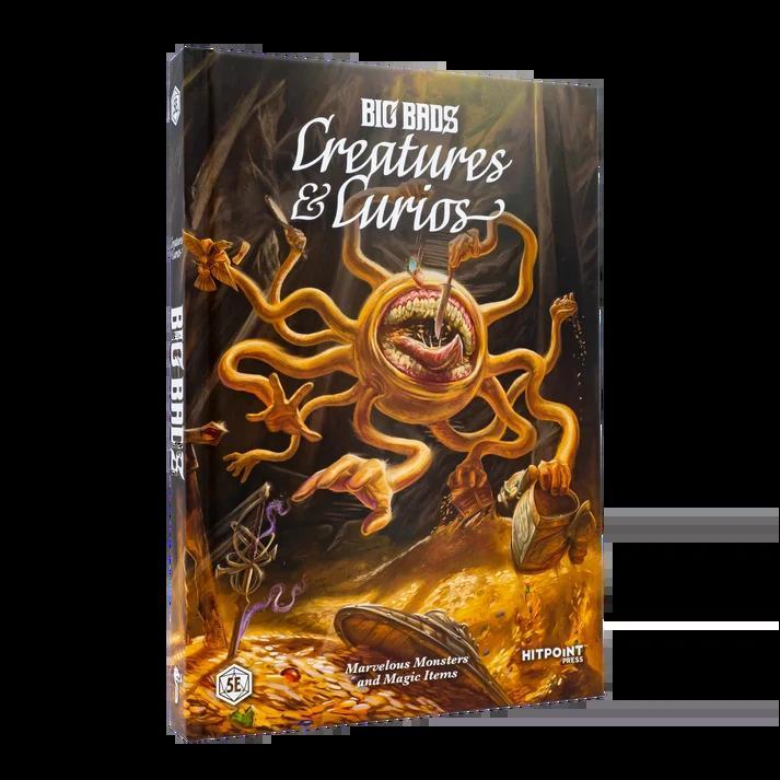 Big Bads: Creatures & Curios - 5e D&D Bestiary (Hardcover)