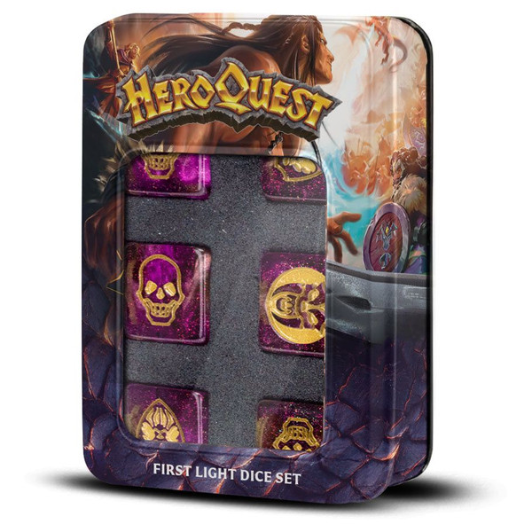 HeroQuest First Light D6 Dice Set