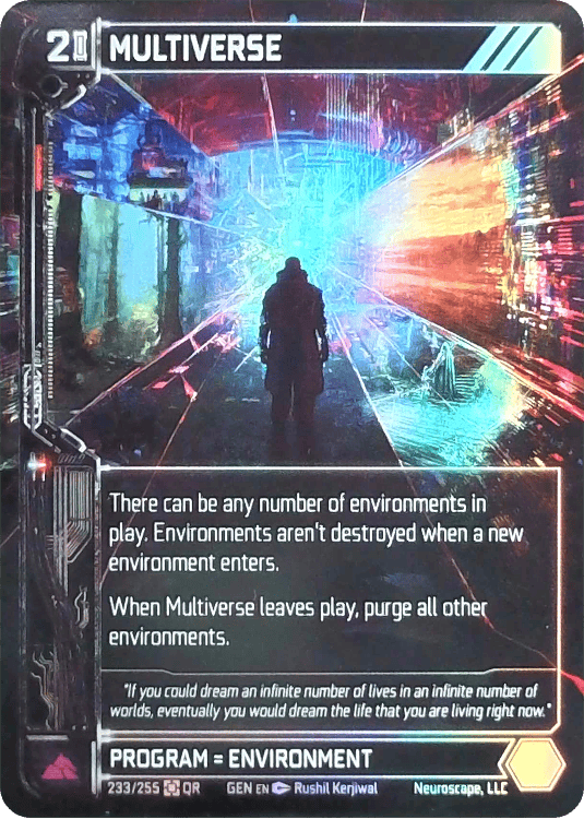 Neuroscape TCG - Multiverse GEN-233 Foil