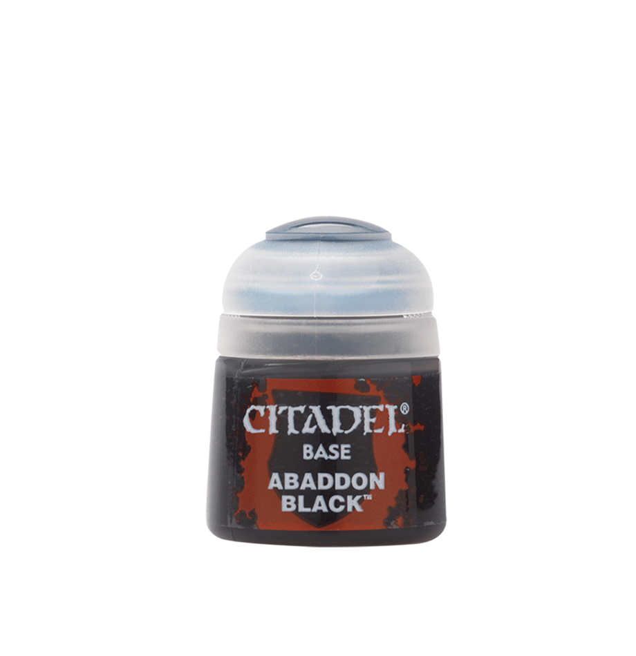 Citadel Colour - Base: Abaddon Black (12ml)
