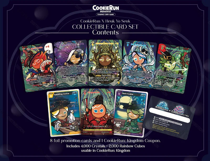 CookieRun TCG - X Heuk Yo Seok: Card Set