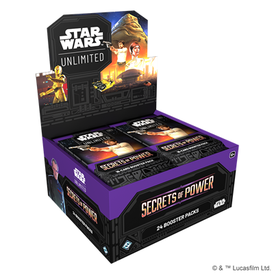Star Wars: Unlimited - Secrets of Power: Booster Display