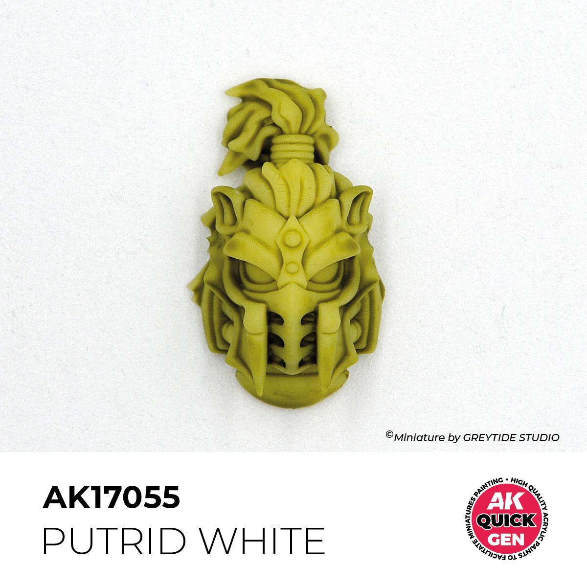AK Interactive - Quick Gen: Putrid White (18 ml) - The Feisty Goblin Gamehouse -