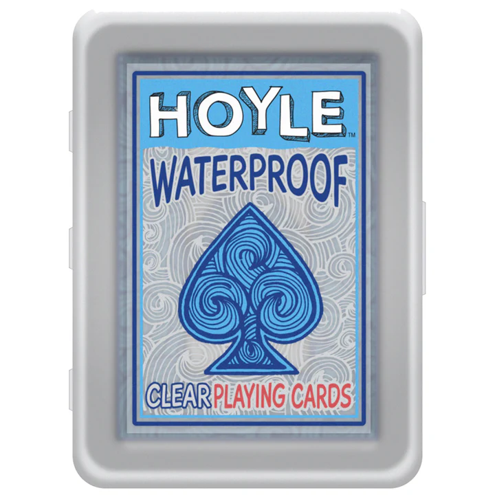Hoyle Waterproof Clear Playing Cards