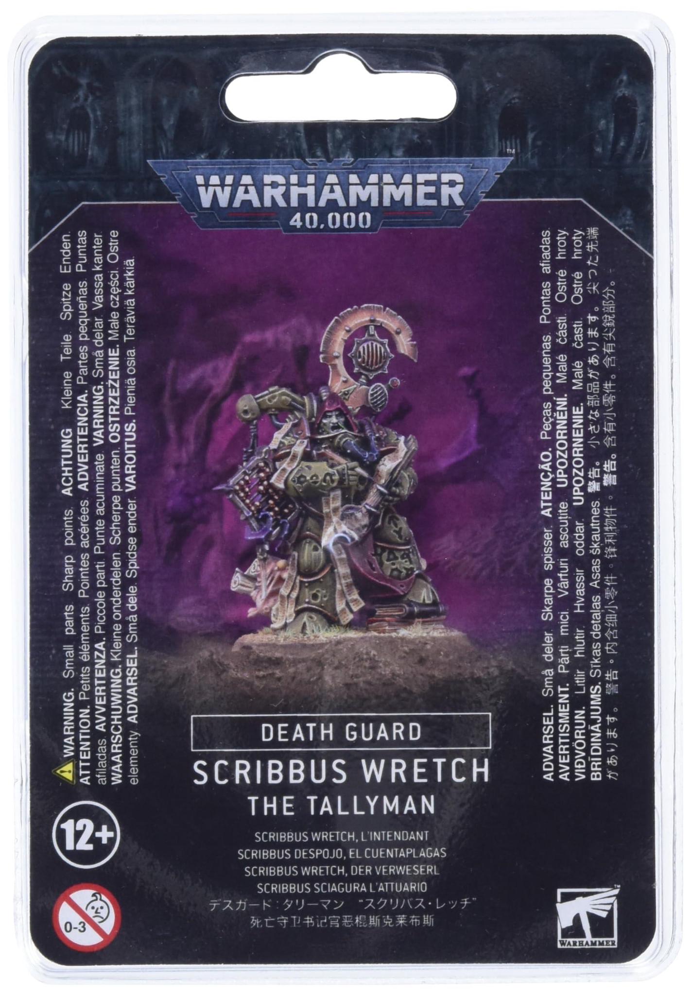 Warhammer 40,000 - Death Guard: Scribbus Wretch The Tallyman