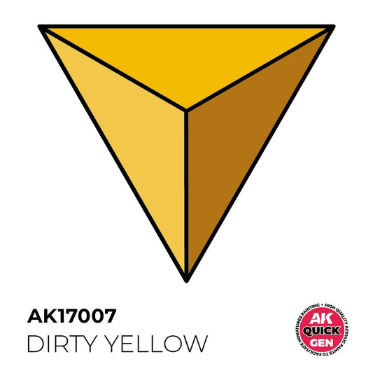 AK Interactive - Quick Gen: Dirty Yellow (18 ml)