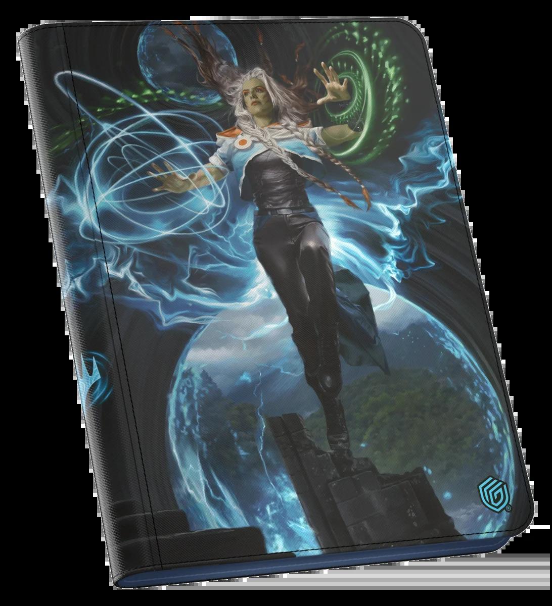 Ultimate Guard Magic: The Gathering | Reality Fracture Portfolio: 18-Pocket Zipfolio 360+ Jace Reality Sculptor/Tam Possibility