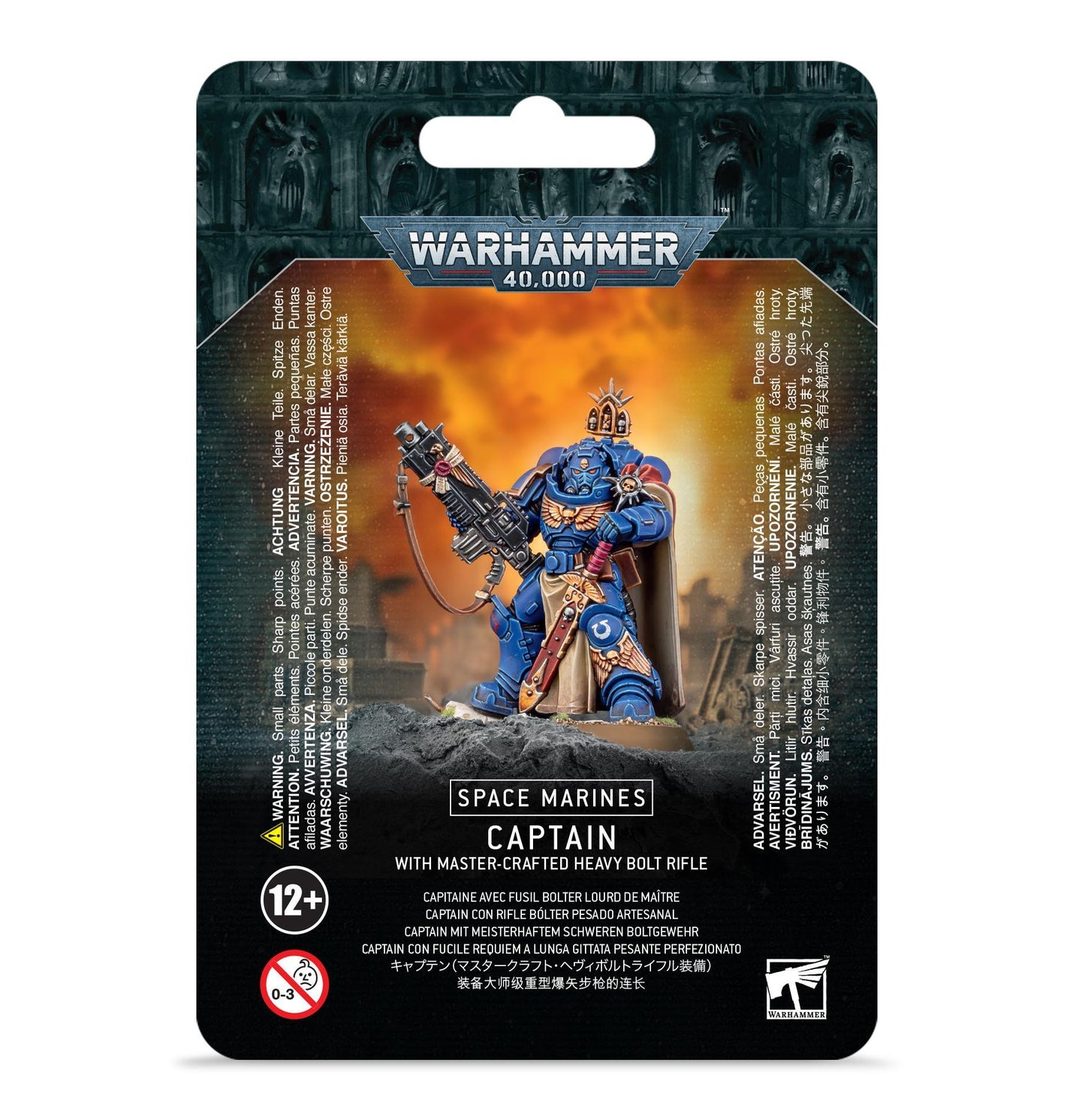 Warhammer 40,000 - Space Marines: Captain With Master-Crafted Bolt Rifle