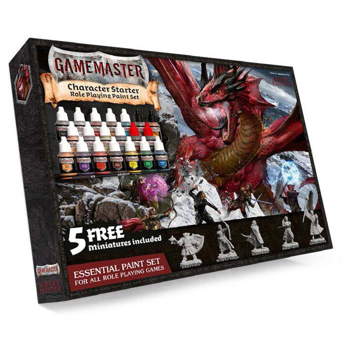 The Army Painter - Gamemaster Adventure Starter: Role-Playing Paint Set