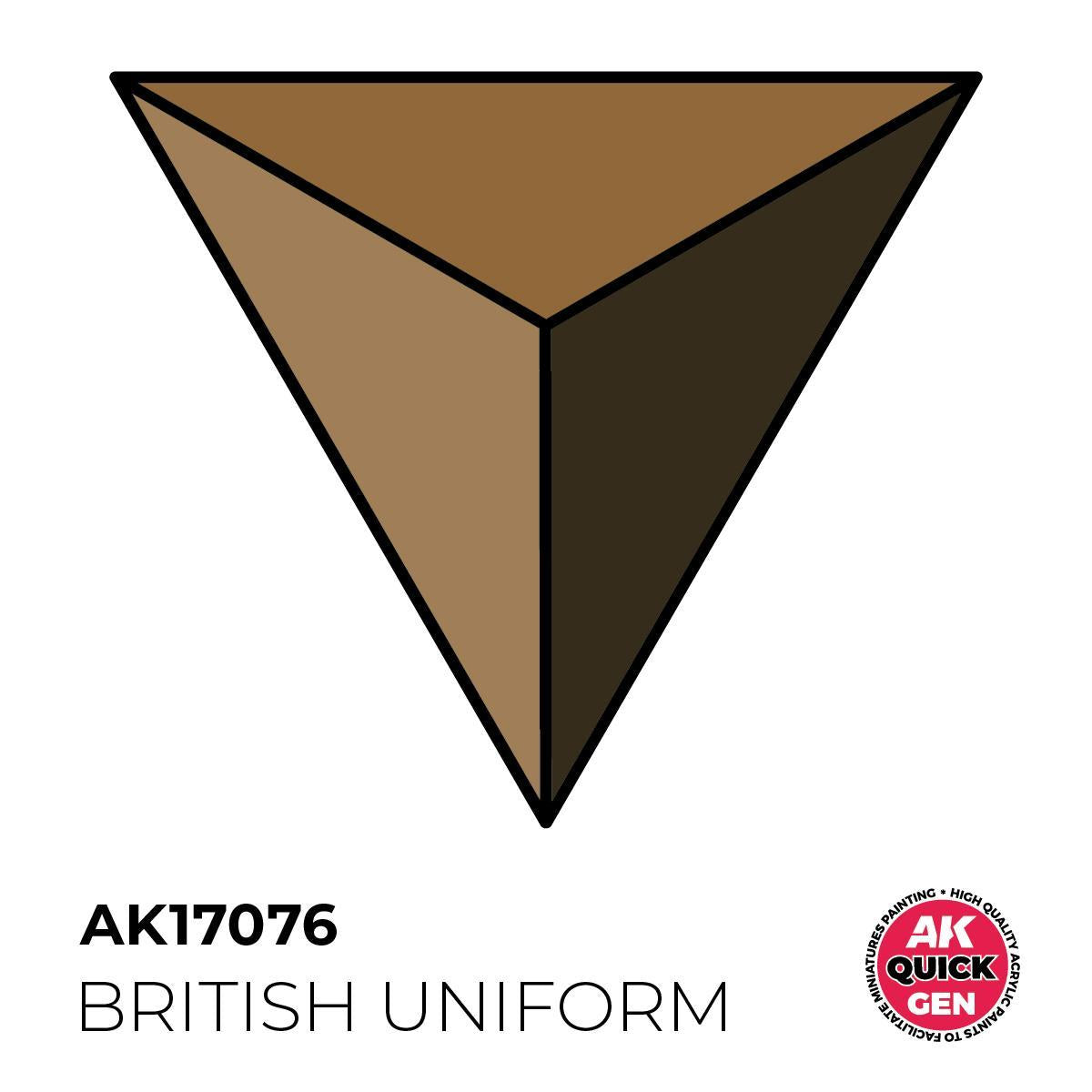 AK Interactive - Quick Gen: British Uniform (18 ml)
