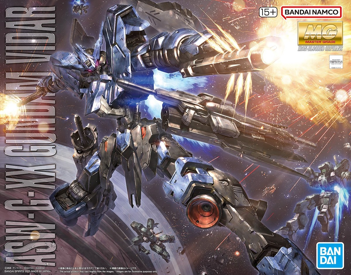 Bandai Gundam - Gunpla MG: ASW-G-XX Gundam Vidar (1/100 | Iron-Blooded Orphans) - The Feisty Goblin Gamehouse -