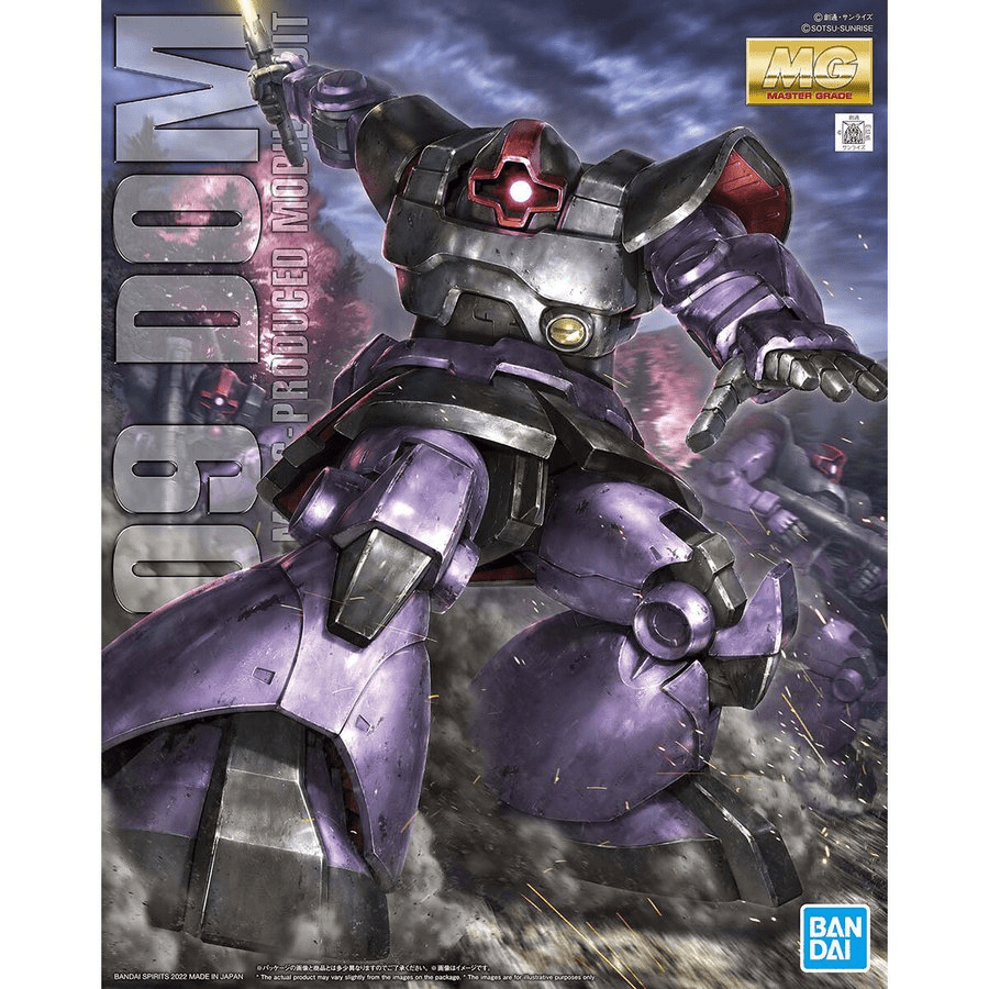 Bandai Gundam - Gunpla MG: MS-09 Dom (1/100 | Mobile Suit Gundam) - The Feisty Goblin Gamehouse -