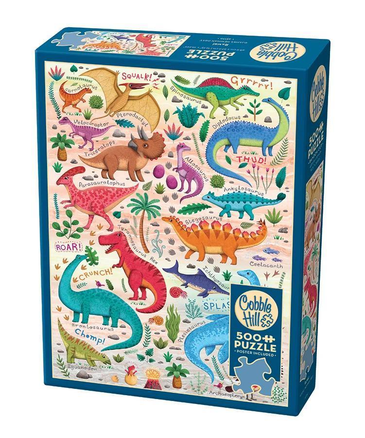 Cobble Hill - Rawr! Puzzle | 500 Piece