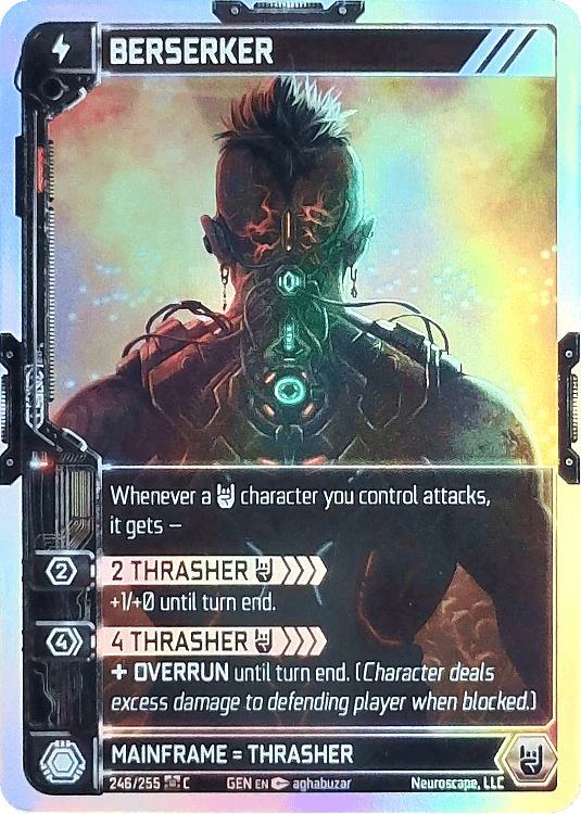 Neuroscape TCG - Berserker GEN-246 Foil