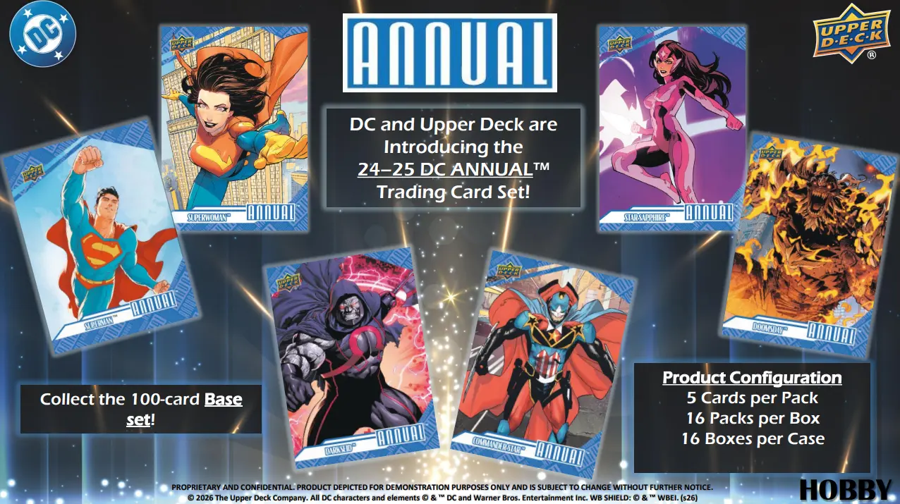 Upper Deck 24-25 Annual DC Trading Cards - Booster Box