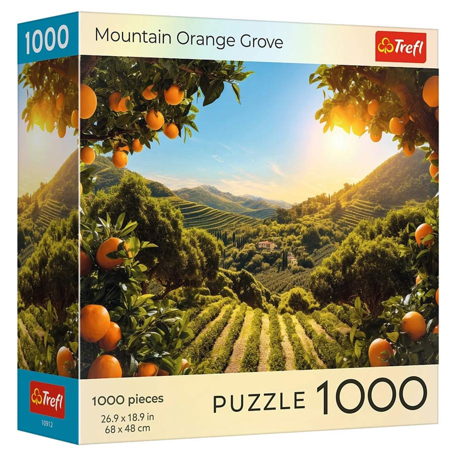 Trefl - Sunsets Mountain Orange Grove (1000)