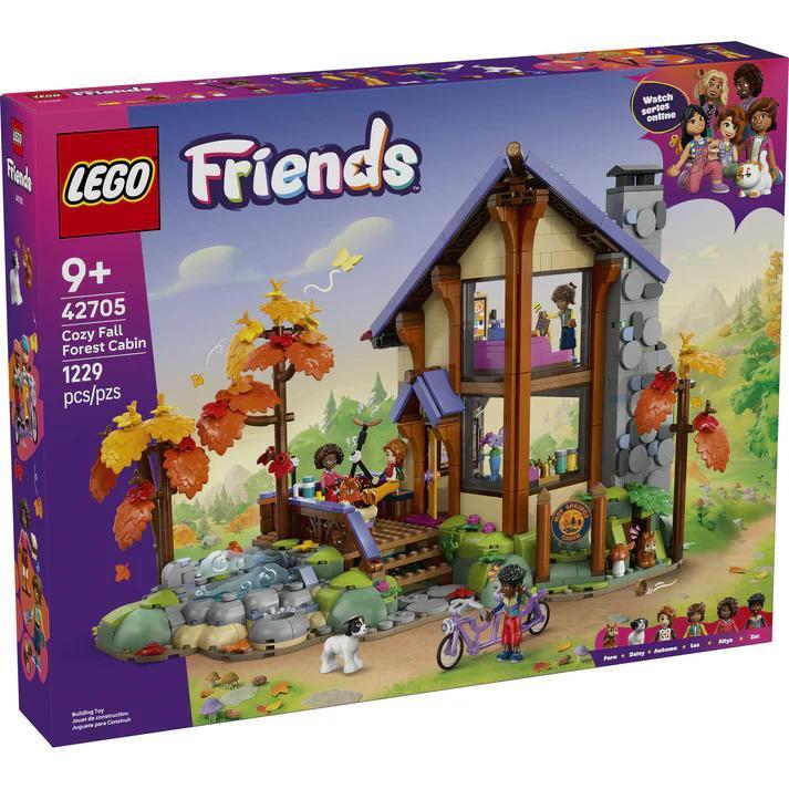 LEGO® Friends Cozy Fall Forest Cabin | 42705