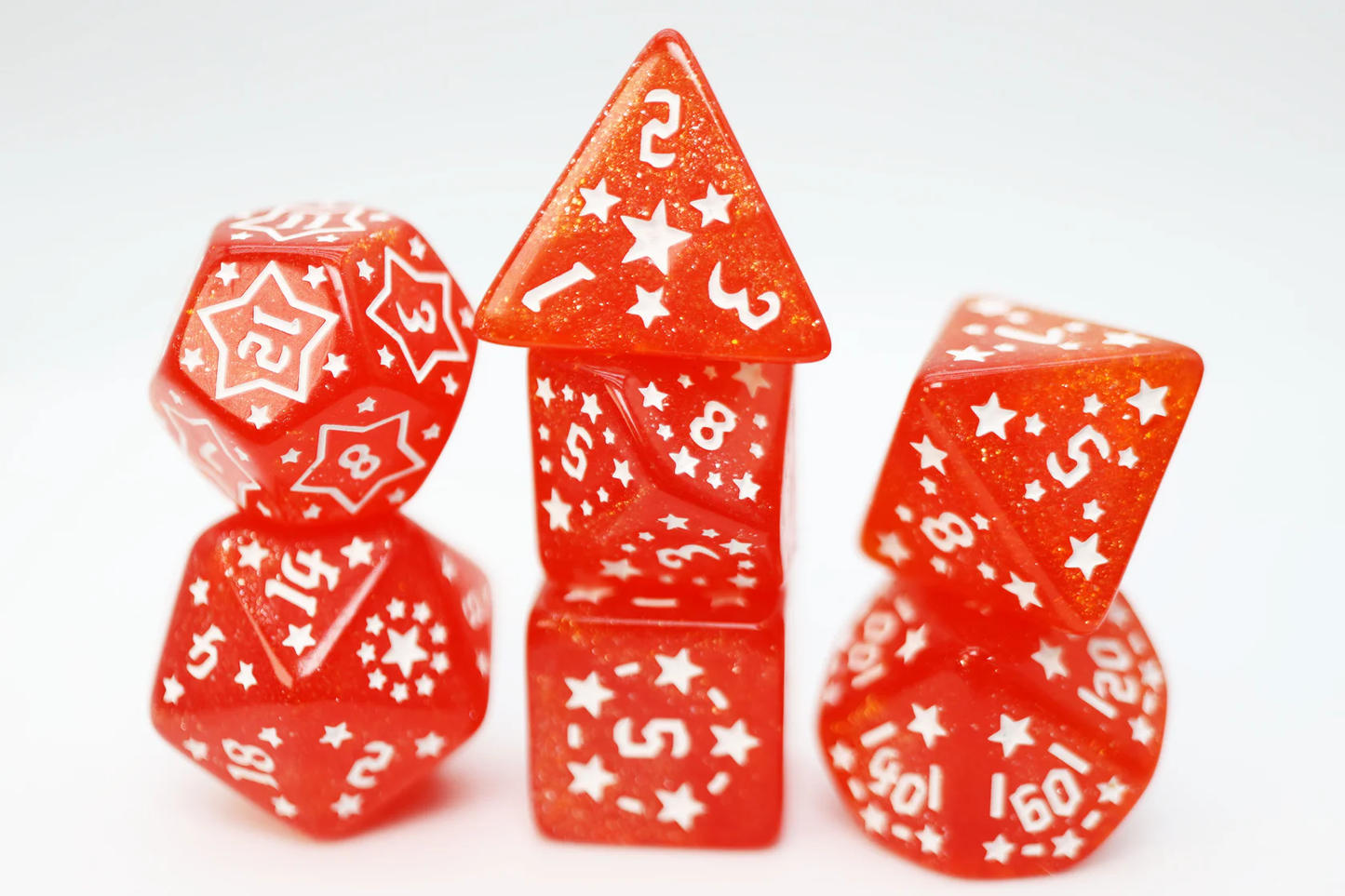 Foam Brain Games - Shooting Stars RPG Dice set