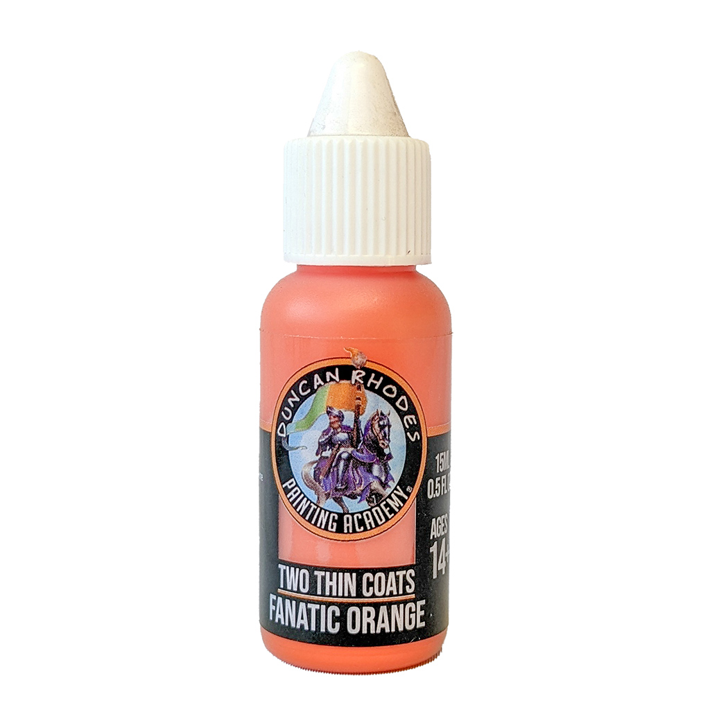 Two Thin Coats - Fanatic Orange (15ml)