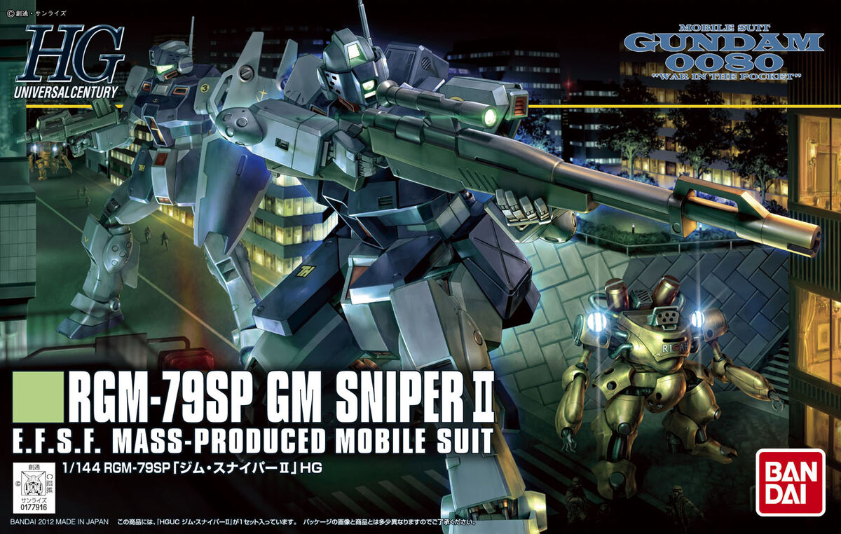 Bandai Gundam - Gunpla HGUC: GM Sniper II (1/144 | #146)