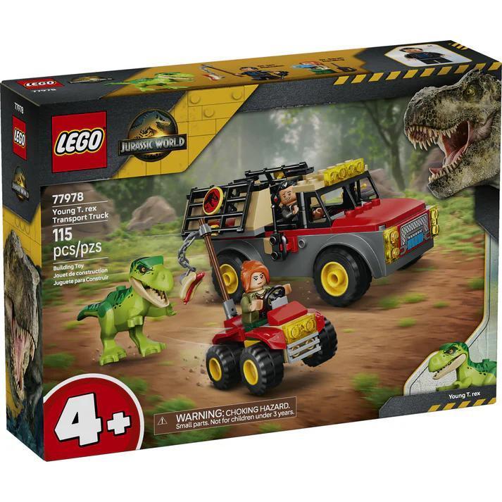 LEGO® Jurassic World Young T. rex Transport Truck | 77978