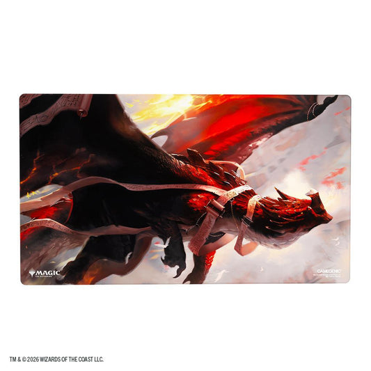 Magic: The Gathering | Secrets of Strixhaven Shiny Playmat - Lorehold, the Historian