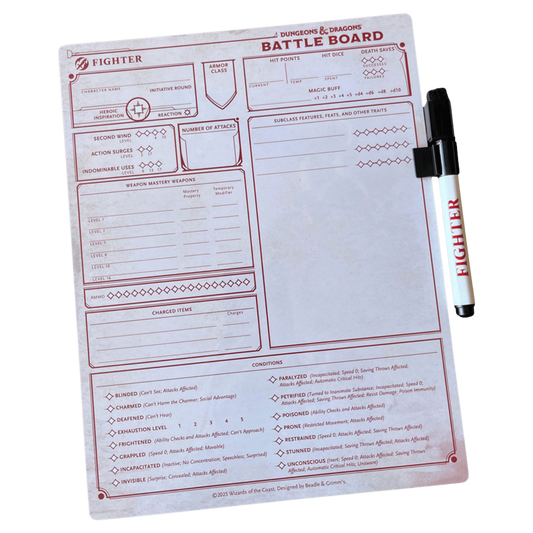 Beadle & Grimm's D&D Battle Board - Fighter