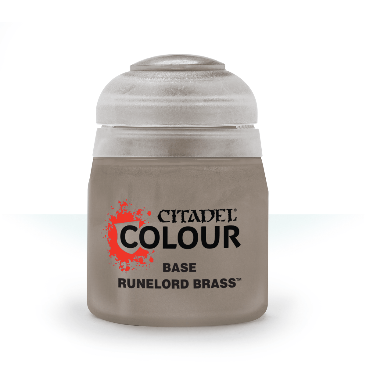 Citadel Colour - Base: Runelord Brass (12ml) - The Feisty Goblin Gamehouse -