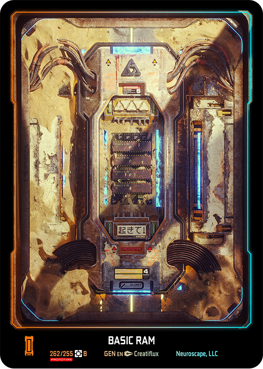 Neuroscape TCG - Basic Ram GEN-262 Foil