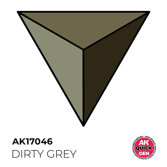 AK Interactive - Quick Gen: Dirty Grey (18 ml)